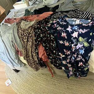 11 maternity shirts for $20 :)
